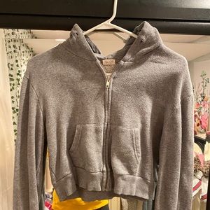 Cropped brandy hoodie!!